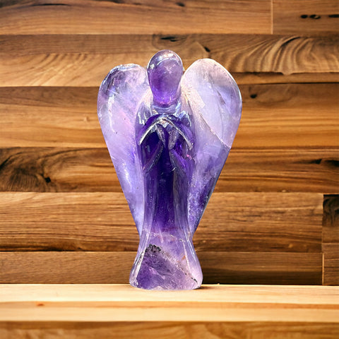 Amethyst angel  (2inches )