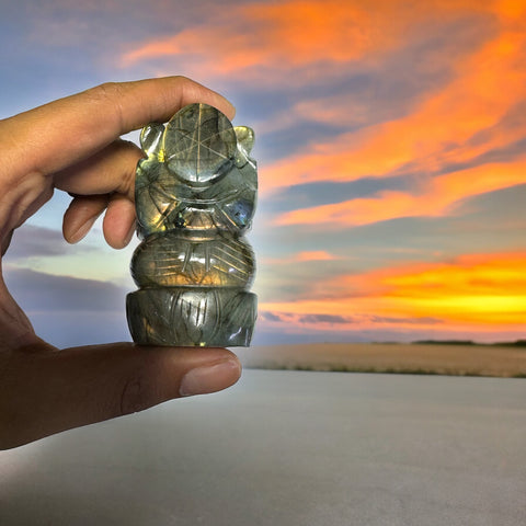 Ganesh Ji - Flashy Labradorite