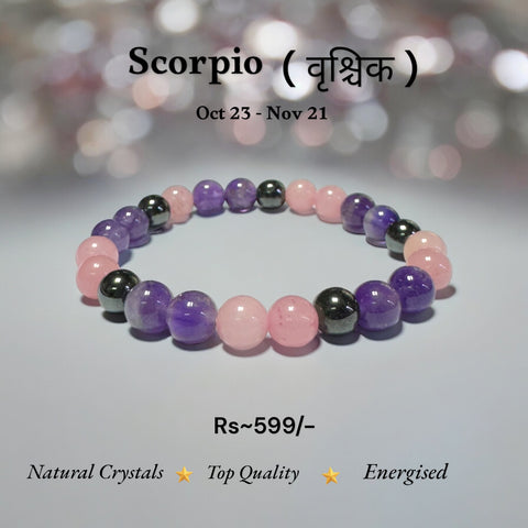 Scorpio Zodiac Bracelet