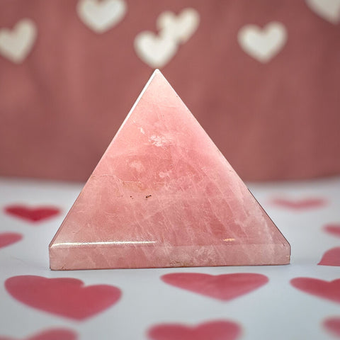 Rose Quartz Pyramid