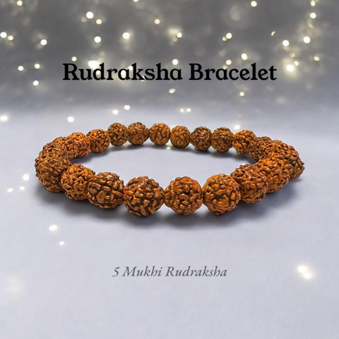 5 Mukhi Rudraksha Bracelet