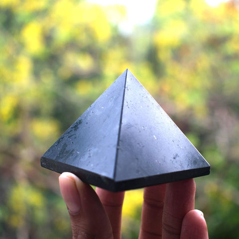 Black Tourmaline Pyramid