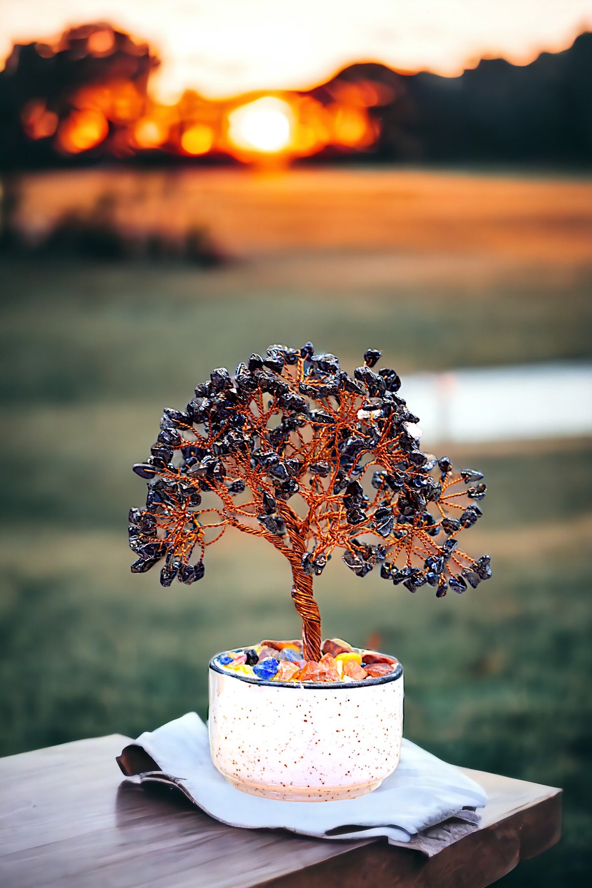 Spiritual Awakening - Onyx Feng Shui Tree