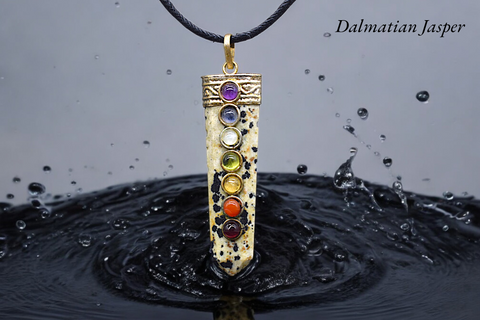 Seven Chakra Gemstone Pendants