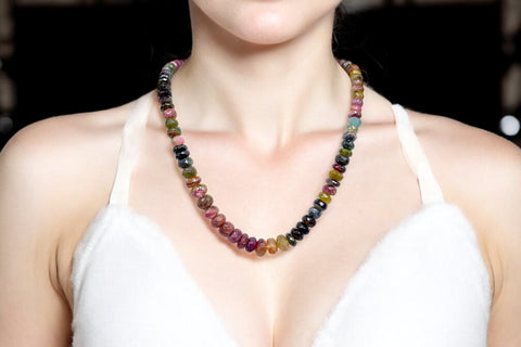 Multi Tourmaline Necklace