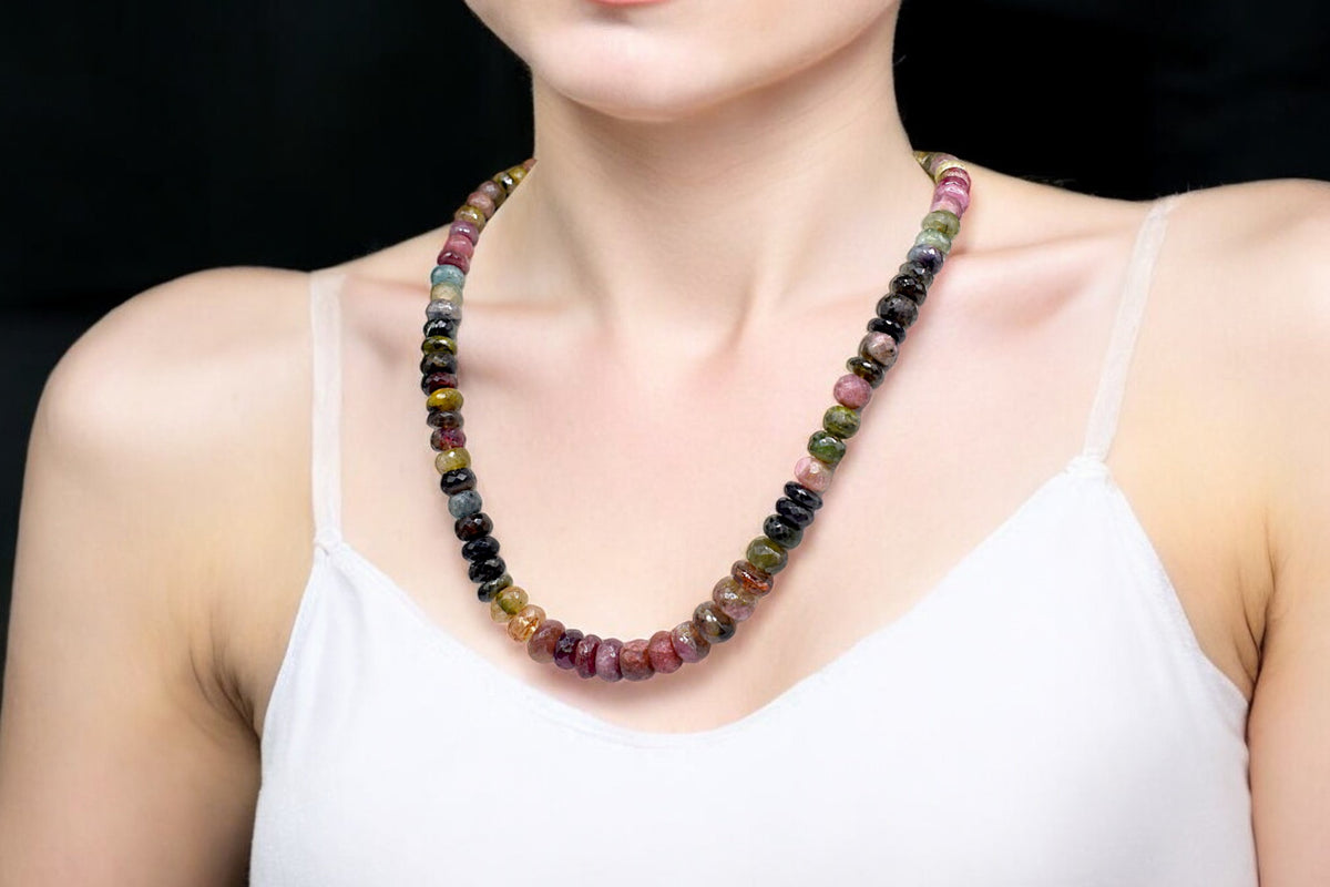 Multi Tourmaline Necklace