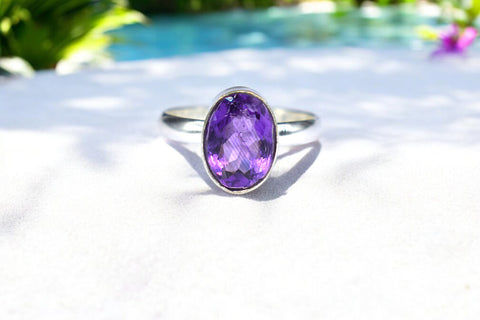 Amethyst Ring - Creativity