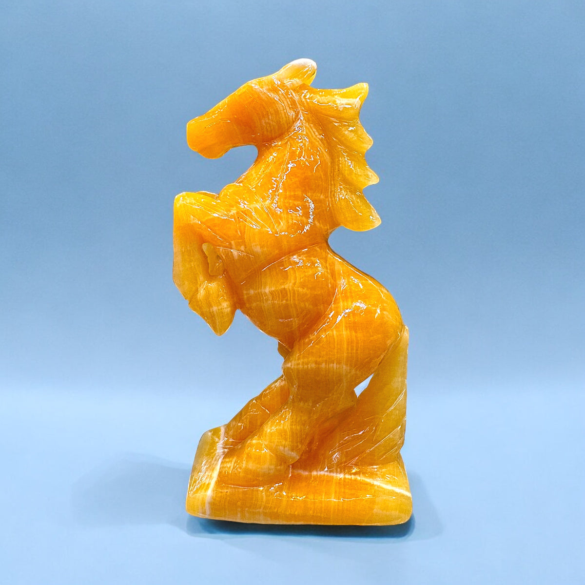 Feng Shui Rising Horse - Calcite