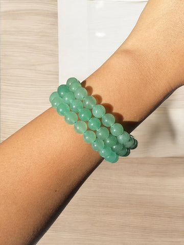 Green Aventurine Bracelet ( Good Luck)