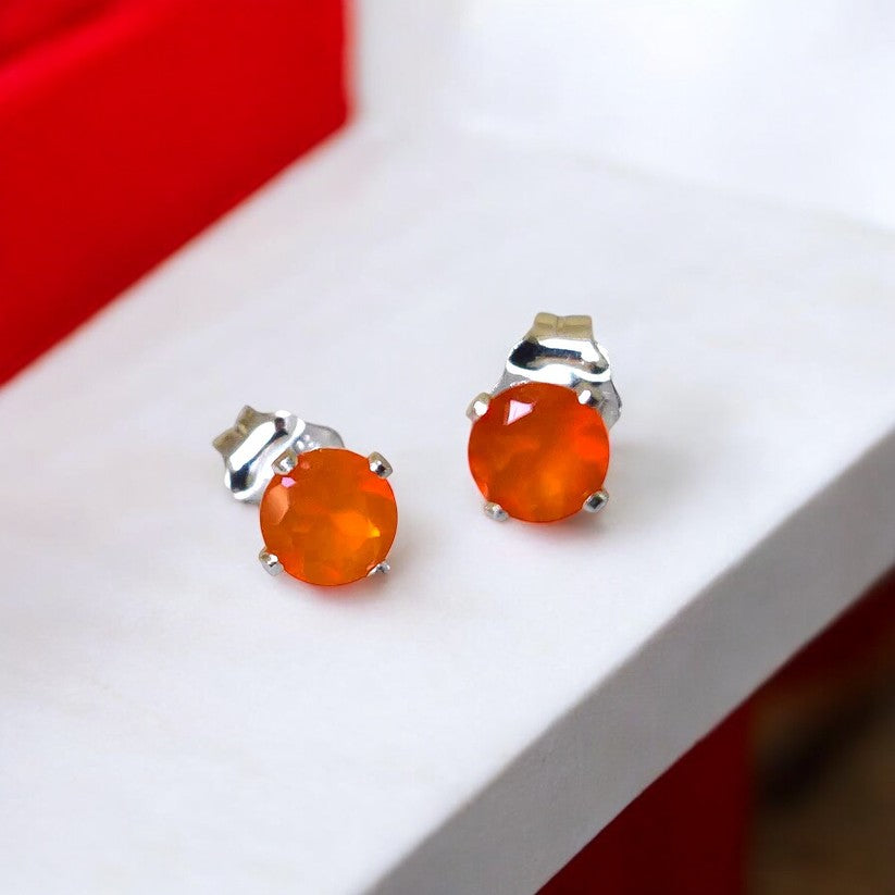 Carnelian Studs