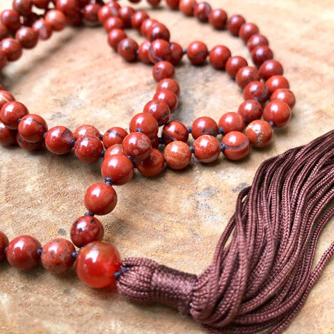 Red Jasper Jaap mala