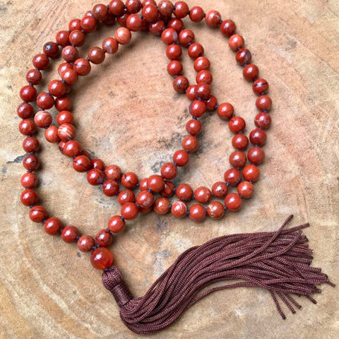 Red Jasper Jaap mala