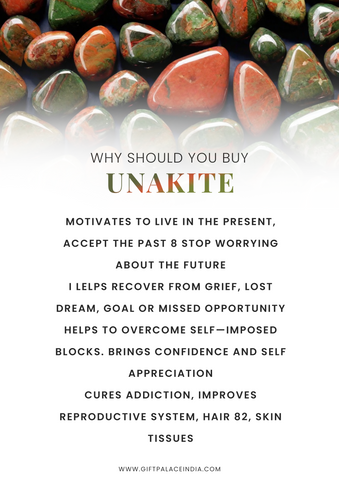 Unakite tumbles - 1  piece per order