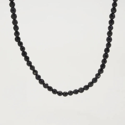 Black Spinel Necklace