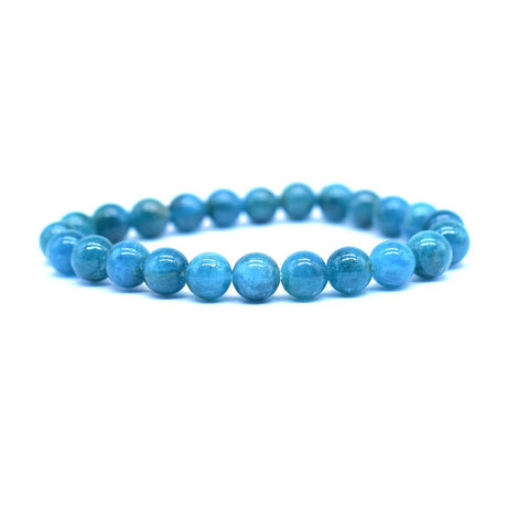 Blue Apatite Bracelet - achieve goals