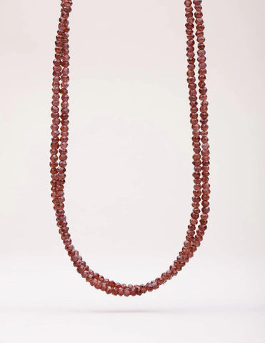 Garnet Necklace 2 Strands