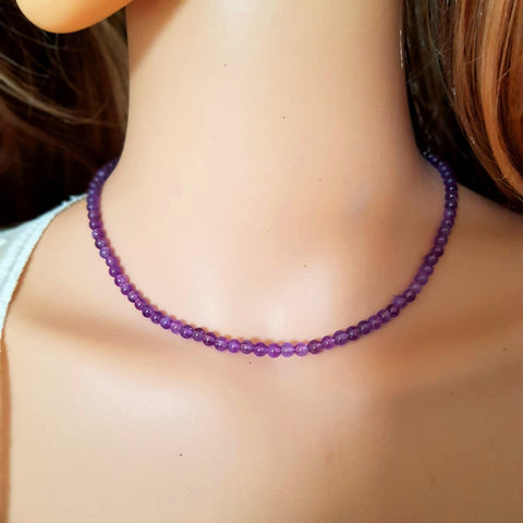 Purity - Amethyst Necklace
