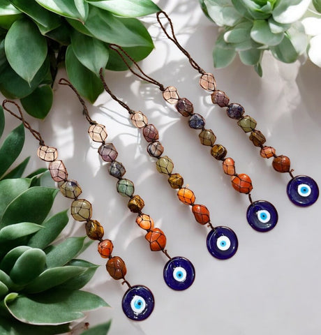 7 Chakra  evil eye Hanging