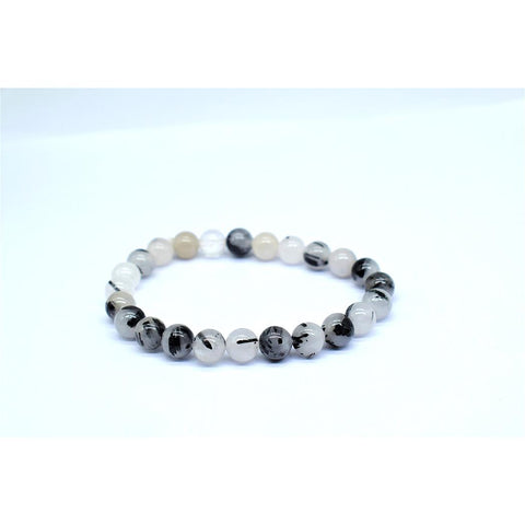 Tourmanilated Quartz Bracelet