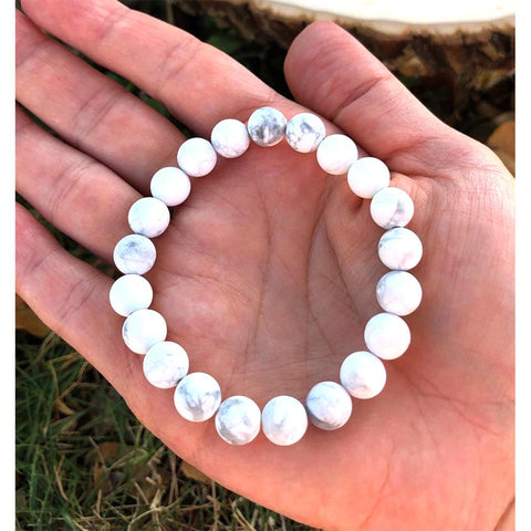 Howlite Bracelet ( Strengthens memory )