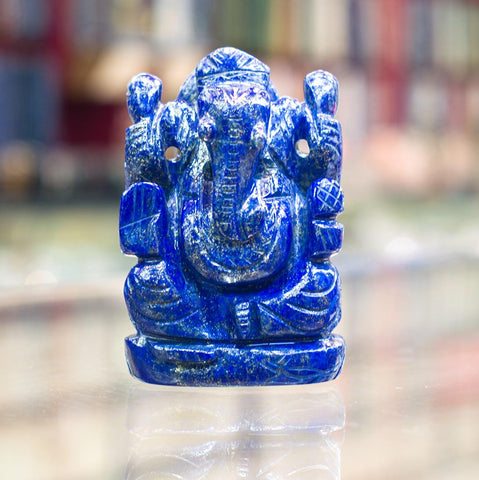 Lapis Lazuli Ganesha