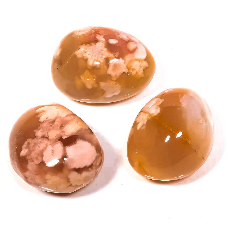 Flower Agate Tumbles